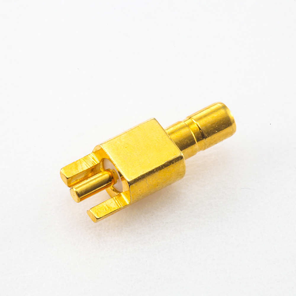 Elecbee SSMB Connector Male Straight Solder Plate Edge Mount PCB Mount