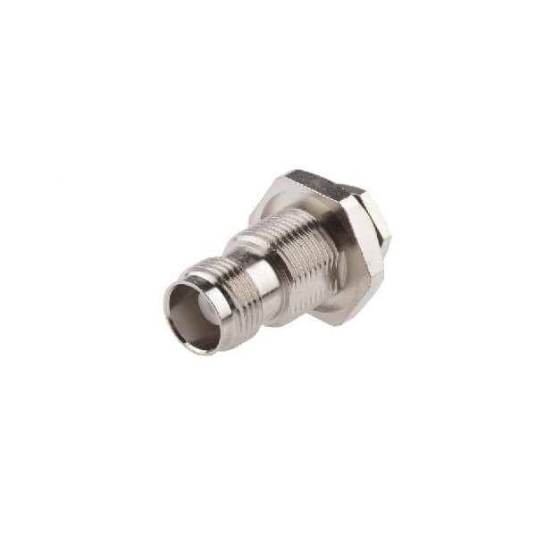 Elecbee 20pcs TNC Connector Female Straight 50Ω Panel Mount Clamp Termination