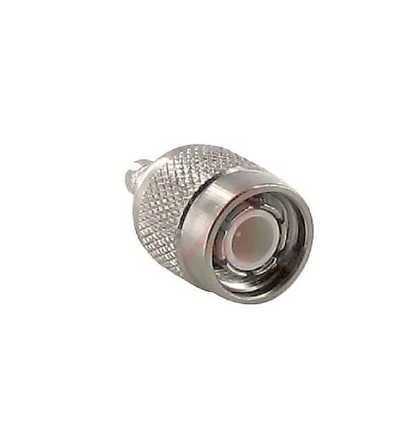 Elecbee 20pcs TNC Connector Straight Male 50Ω Cable Mount Crimp Termination for RG58