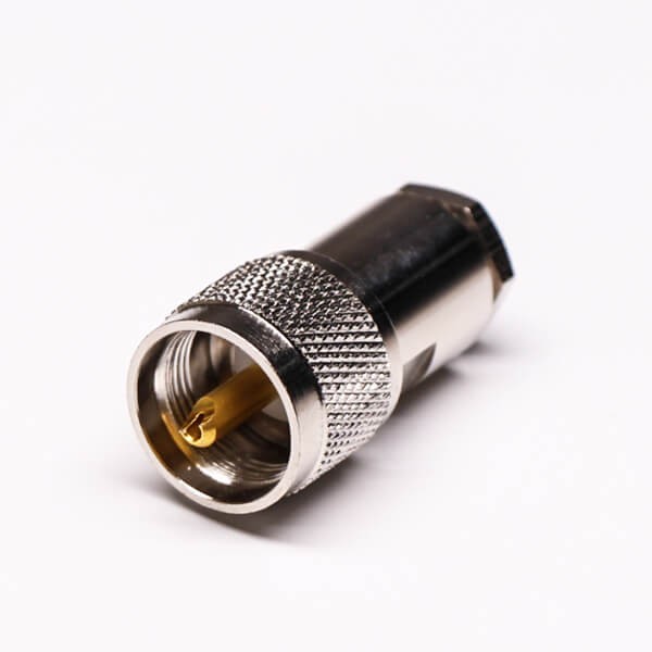 Elecbee 20pcs UHF Female Connector Straight for Cable Coaxial with Clamp Type