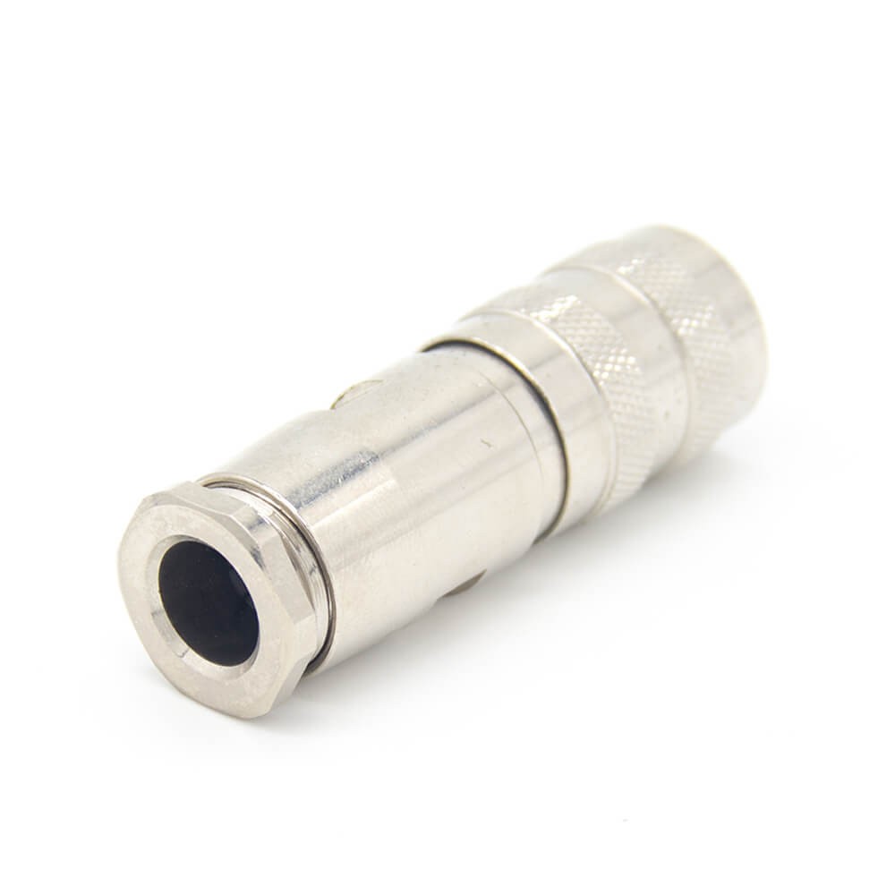 Elecbee Industrial Connector M16 5 Pin Straight Waterpoorf Female Cable Plug Shield