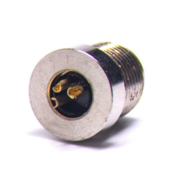 Elecbee 10pcs M8 3Pin Female Connector Panel Mount Cable Front Mount Solder Type Waterproof Straight Socket