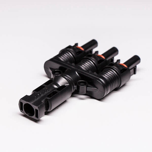 Elecbee PV Branch Connectors 3 to 1 Connector for Solar Panel Cable Male To Female