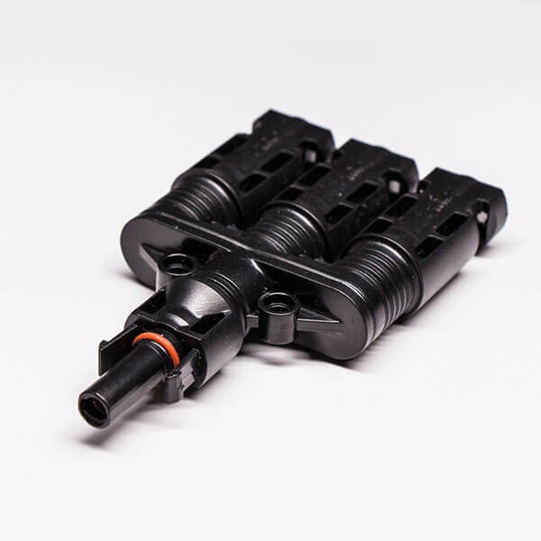 Elecbee PV Multi Branch Connector 1 Male to 3 Female Solar Panel