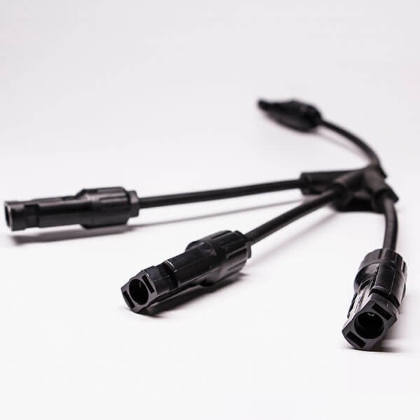 Elecbee Solar PV Cable Connector Y Type 1 to 3 Female To Male Connector