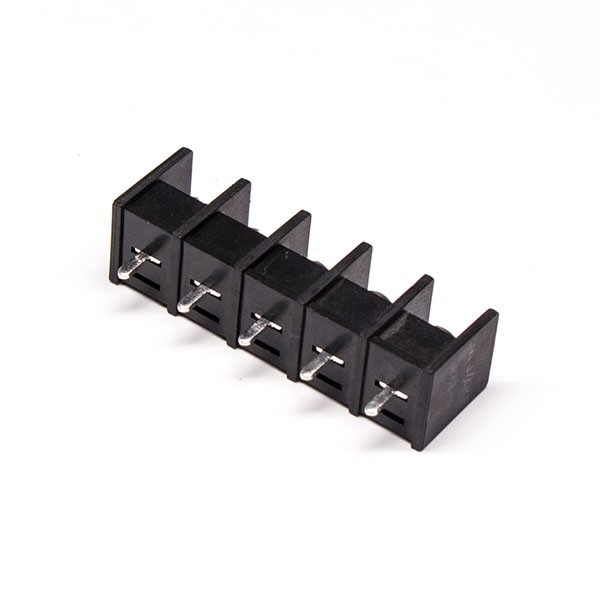 Elecbee Barrier Terminal Strips 5pin Straight Through Hole PCB Mount