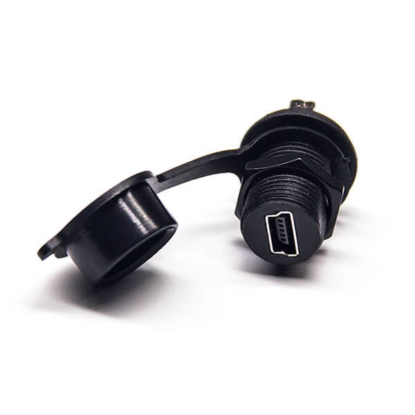 Elecbee Pin Female Waterproof HDMI Connector Electronic Connectors 19p