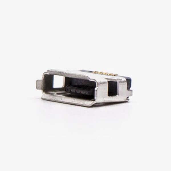 Elecbee Micro USB Female Connector 5 Pin Type A Straight SMT for PCB 20pcs