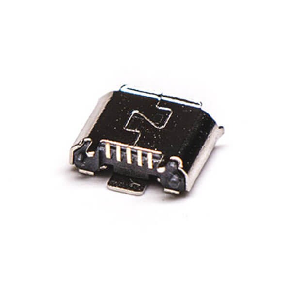 Elecbee Micro USB Female Plug 5 Pin SMT Type B Straight for PCB 20pcs