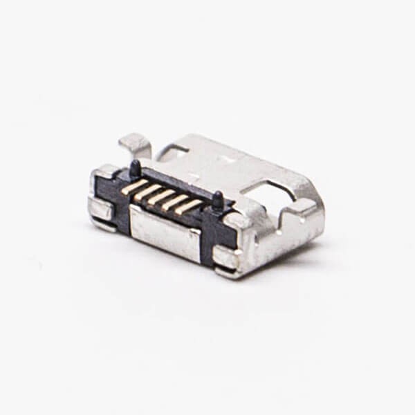 Elecbee USB Micro Female 5 Pin SMT Type 180 Degree for PCB Mount 20pcs