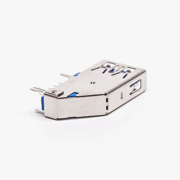 Elecbee Offer USB 3.0 Flag Type Female Type A 90 Degree DIP Through Hole 20pcs