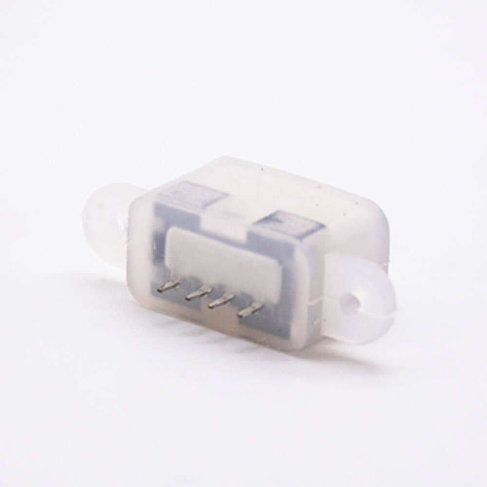 Elecbee USB Waterproof Socket 4p Female IPX6 SMT Straight Type A Female Connector