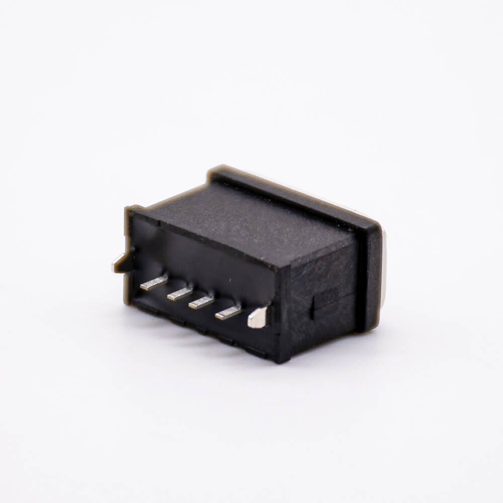 Elecbee Waterproof USB charger Socket Female 4 Pin A Type SMT IPX8 Straight
