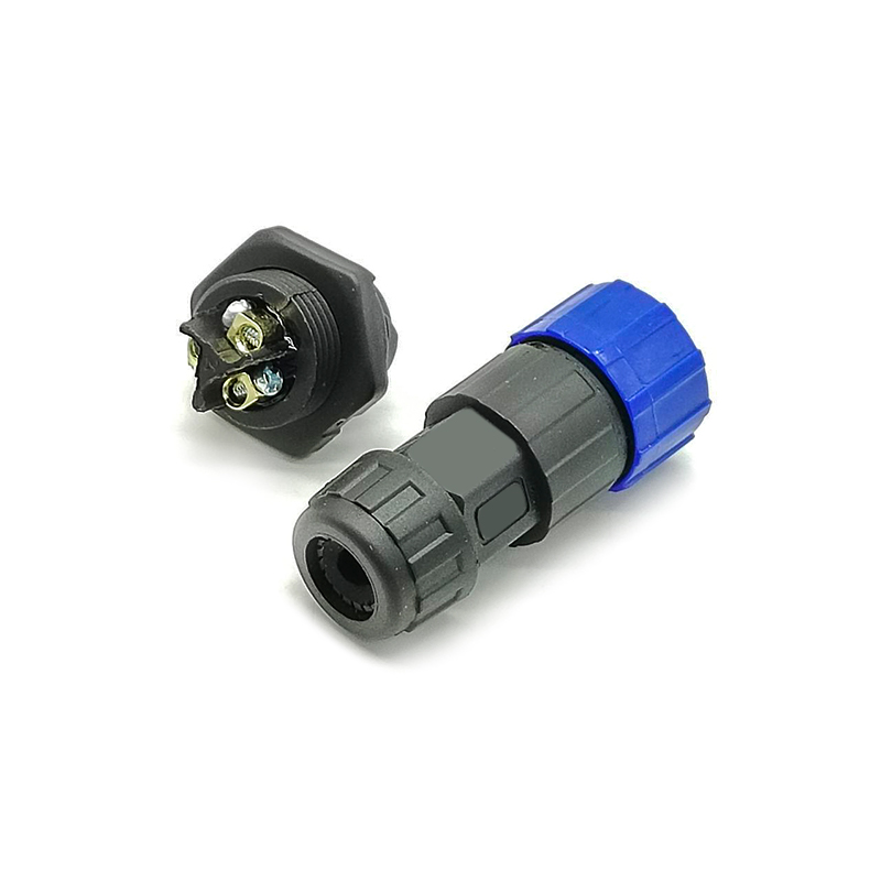 Elecbee M19 Waterproof Connector 3-Pin Male-Female Bayonet Screw Lock Wire Rear Lock Led Power Connector