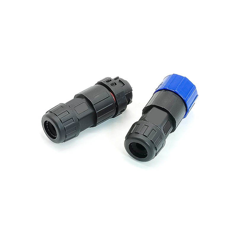 Elecbee M19 Waterproof Connector Male and Female Butt 3-Pin Screw Type for Cable Plant Light Power Quick Plug Connector Bayonet