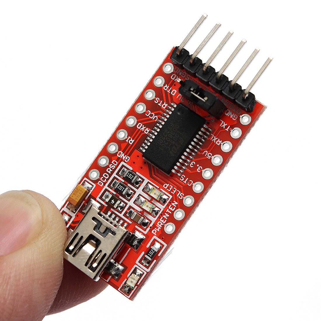 Geekcreitreg-FT232RL-FTDI-USB-To-TTL-Serial-Converter-Adapter-Module-Geekcreit-for-Arduino---product-917226