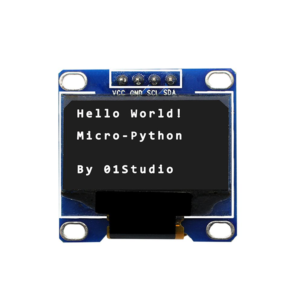 arduino micropython oled 128x32 | arduino micropython... 0.9 Inch OLED Display Module MicroPython Accessories 3.3V I2C for ...