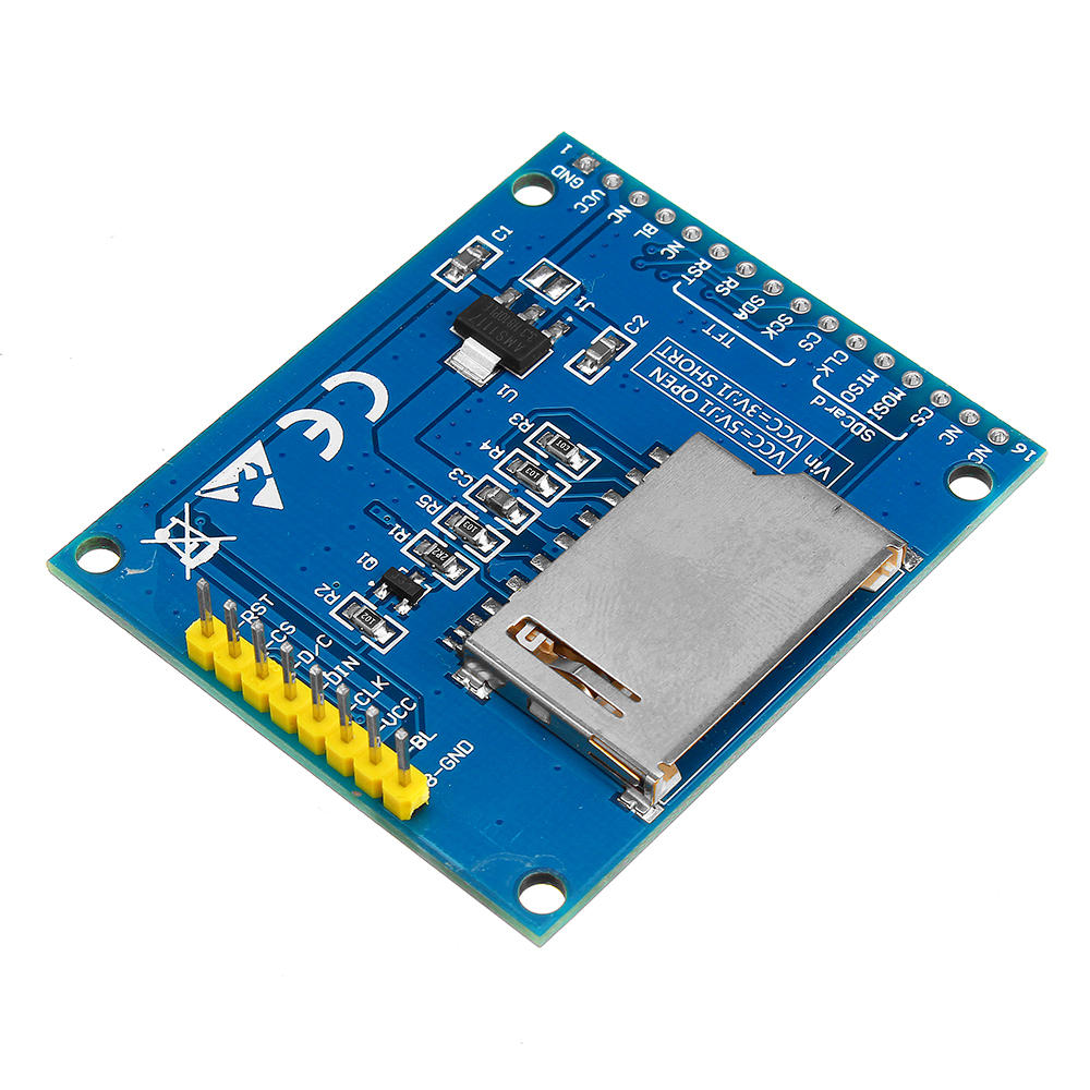 Elecbee 1.8 Inch 128X160 ILI9163/ST7735 TFT LCD Module With PCB Baseboard SPI Serial Port