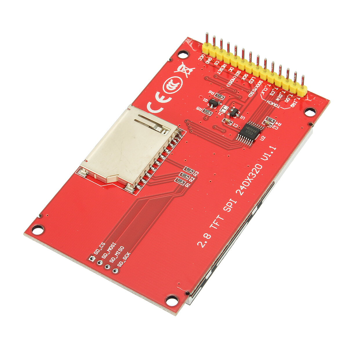 Elecbee 2.8 Inch ILI9341 240x320 SPI TFT LCD Display Touch Panel SPI Serial Port Module