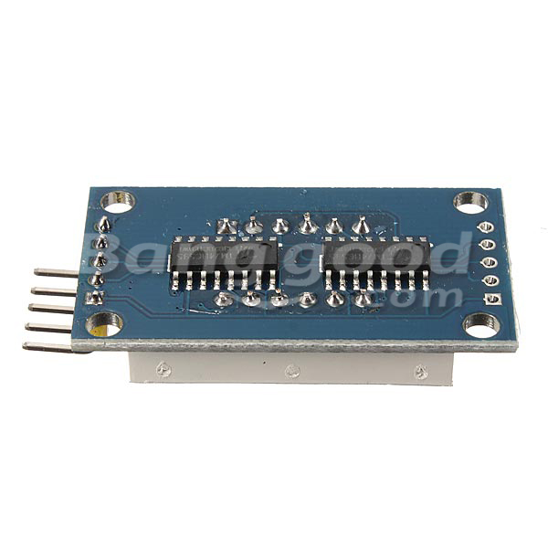 4 Bit Led Module 2Pcs 4 Bits Digital Tube LED-Anzeigemodulplatine mit Uhr