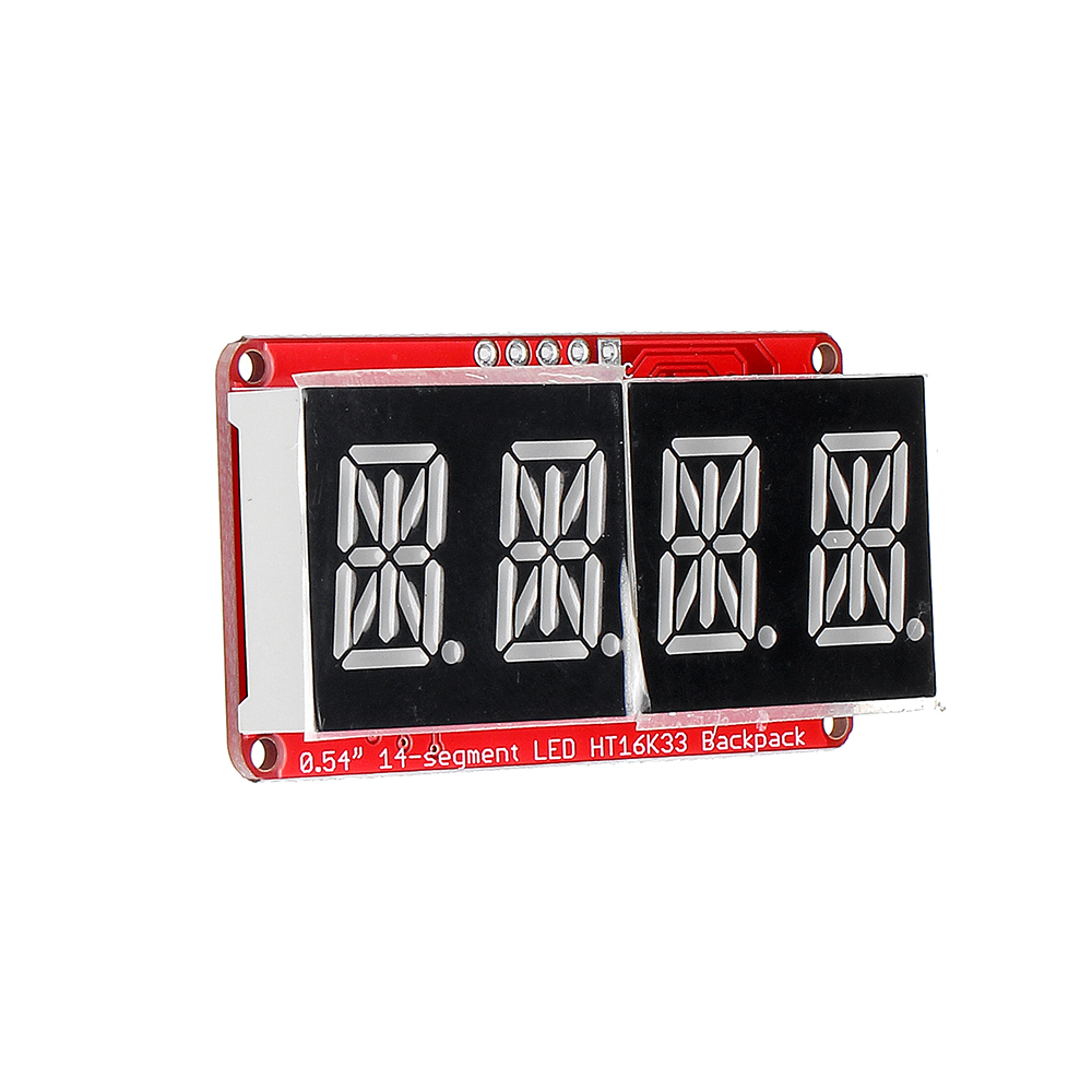 4-bit-Pozidriv-054-Inch-14-segment-LED-Digital-Tube-Module-Red--Green--Red--Orange-I2C-Control-2-lin-1546308