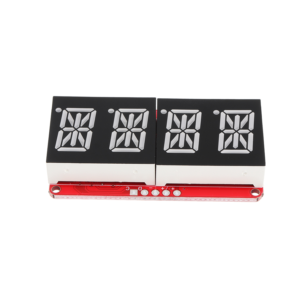 4 Bit Led Module 4-bit Pozidriv 0.54 Inch 14-segment LED Digital Tube Module Red / Green ...
