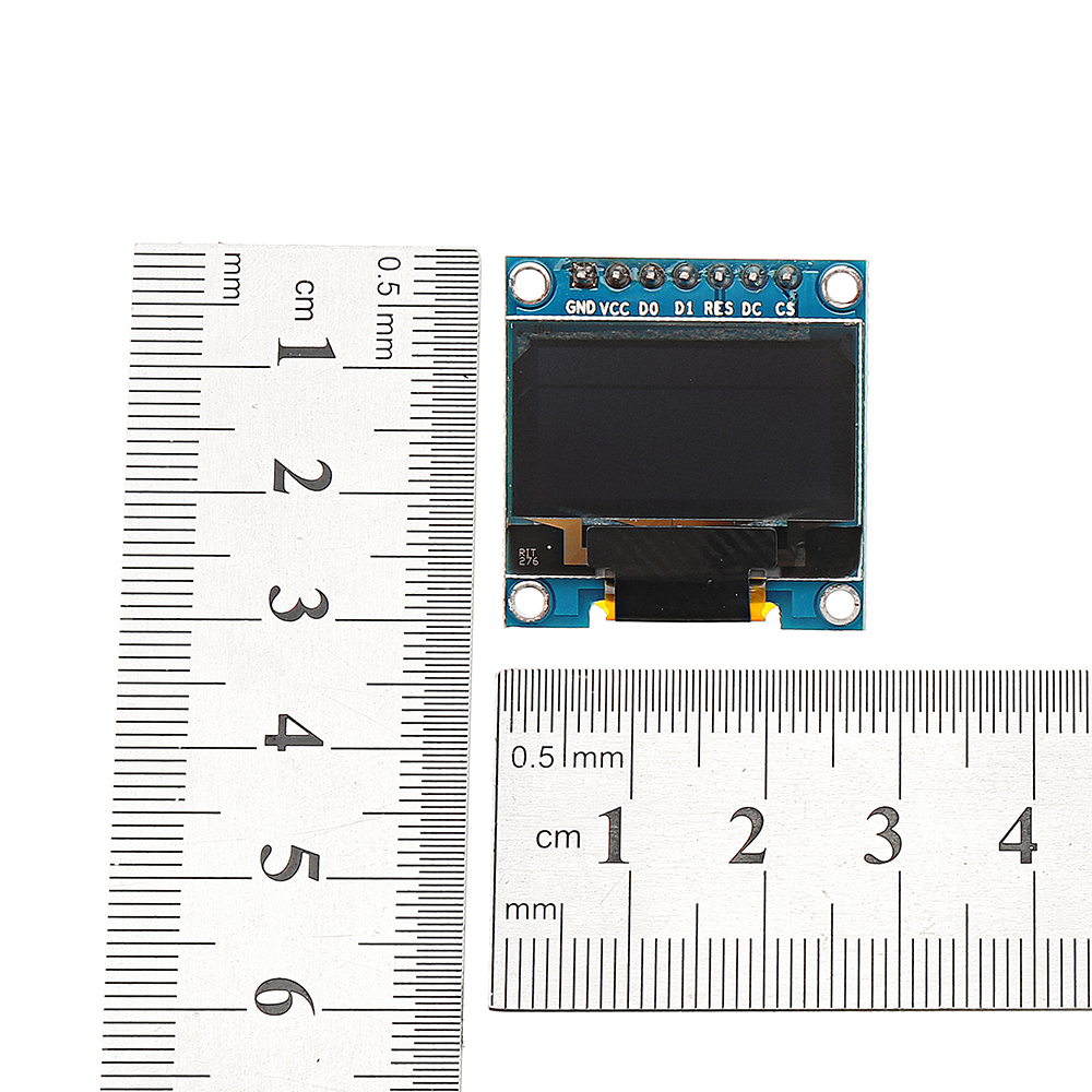 5pcs-7Pin-096-Inch-OLED-Display-12864-SSD1306-SPI-IIC-Serial-LCD-Screen-Module-1490928
