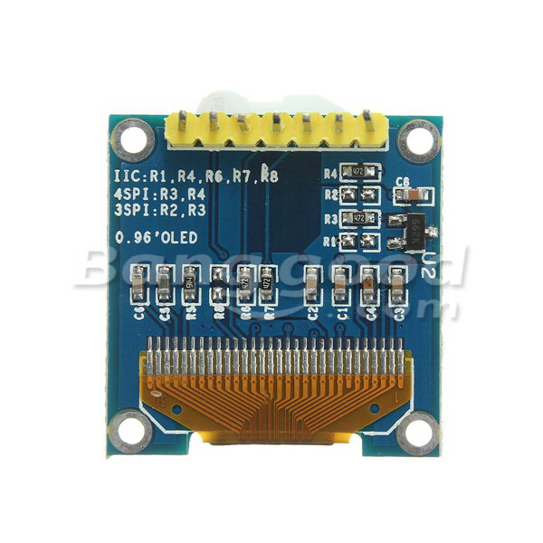 7Pin-096-Inch-IICSPI-Serial-128x64-White-OLED-Display-Module-969266