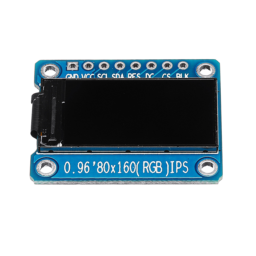Geekcreit-096-Inch-7Pin-HD-Color-IPS-Screen-TFT-LCD-Display-SPI-ST7735-Module-1370911