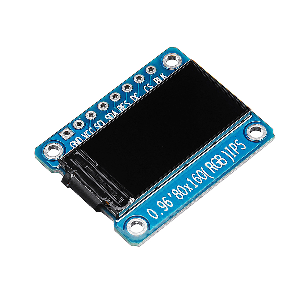 Geekcreit-096-Inch-7Pin-HD-Color-IPS-Screen-TFT-LCD-Display-SPI-ST7735-Module-1370911