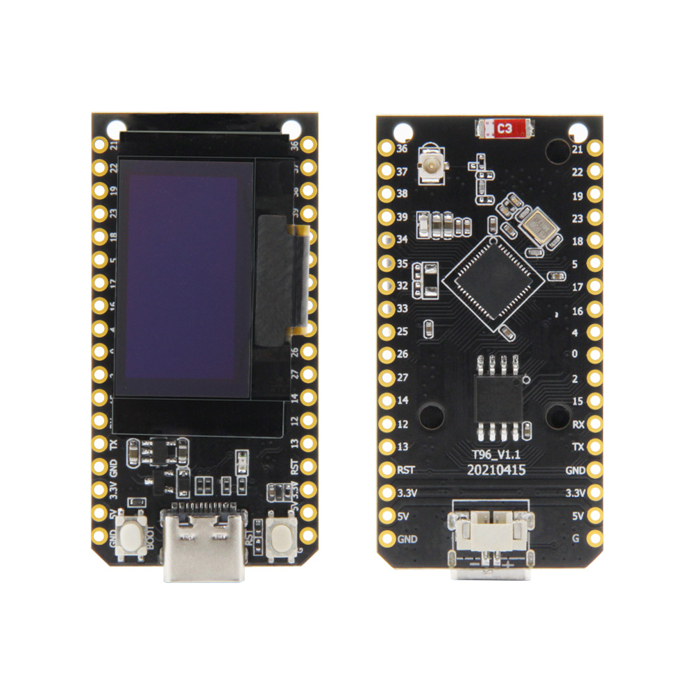 TTGO-16M-bytes-128M-Bit-Pro-ESP32-OLED-V20-Display-WiFi-bluetooth-ESP-32-Module-LILYGO-for-Arduino---1205876