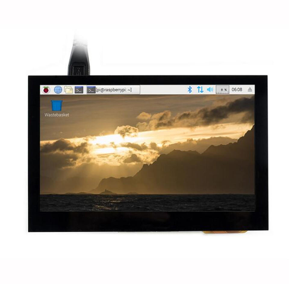 Elecbee 4.3 Inch IPS HDMI Display Capacitive Touch Screen Support for NVIDIA Jetson Nano Raspberry Pi /Zero