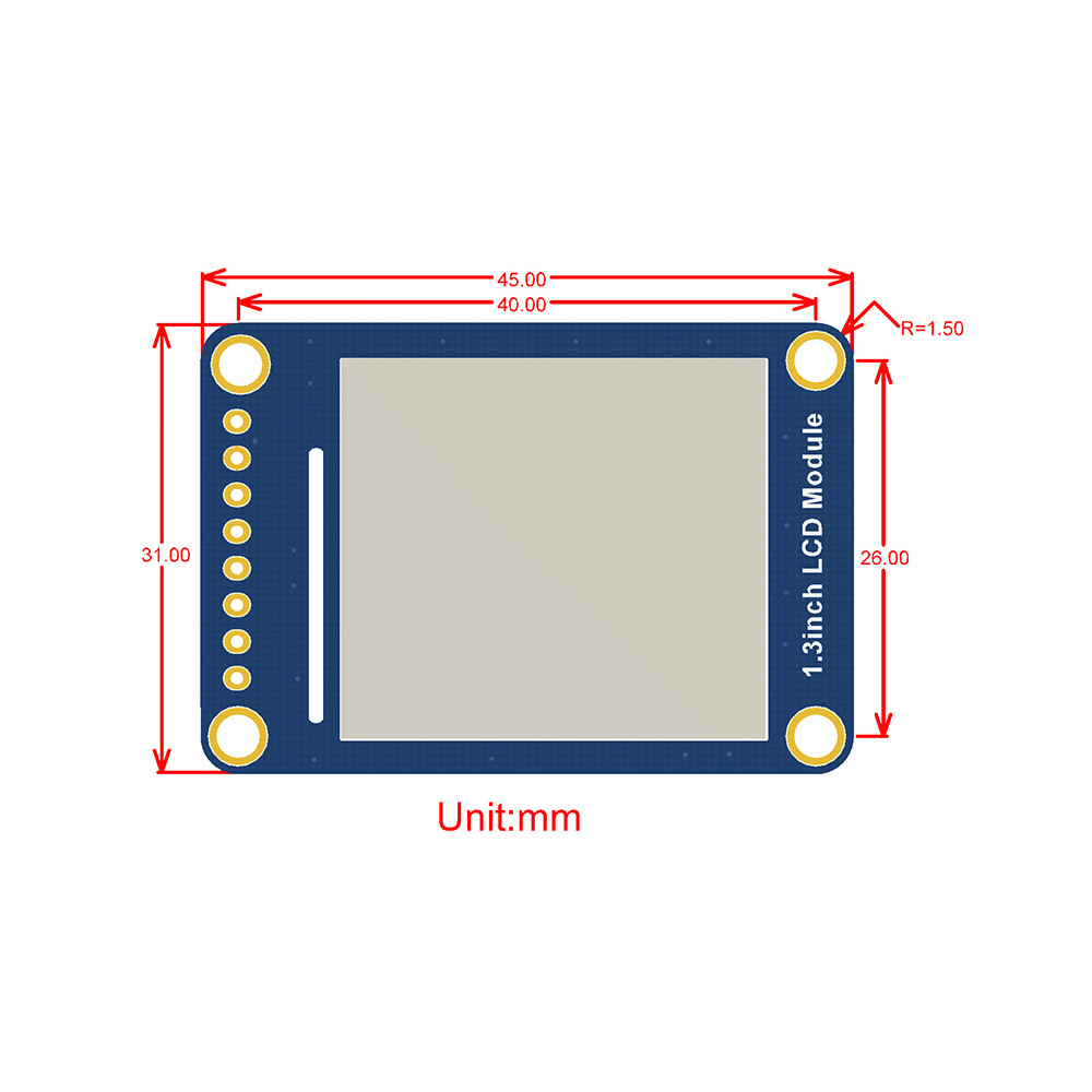 Wavesharereg-13-inch-Color-LCD-Expansion-Board-IPS-Screen-SPI-Interface-240x240-HD-Resolution-IPS-Sc-1754381