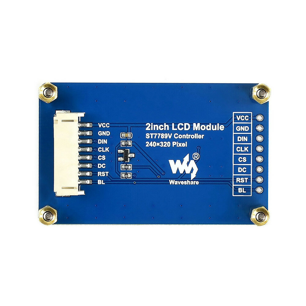 Elecbee 2 inch IPS Display Module SPI Interface 240x320 General 2inch IPS LCD Display Module