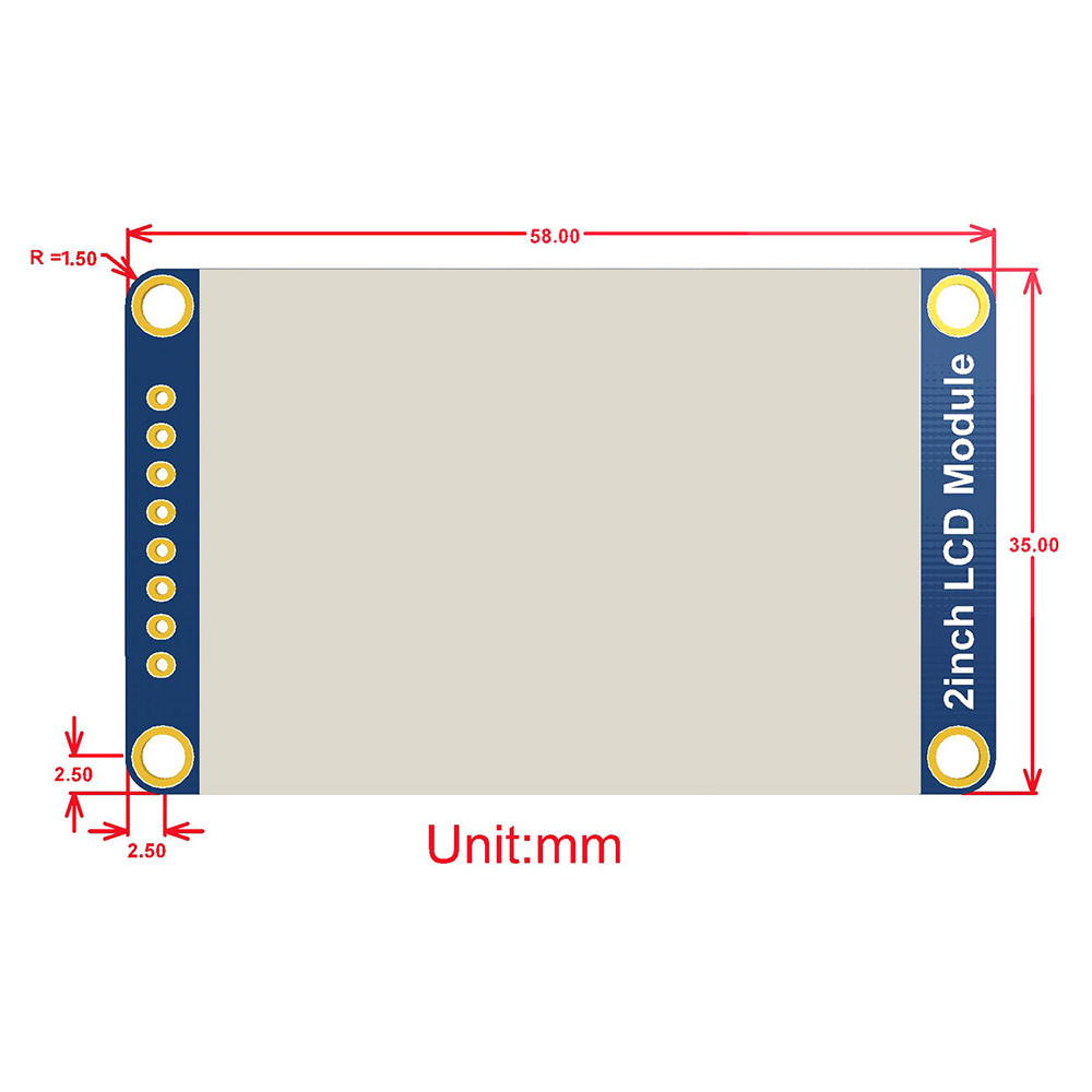 Wavesharereg-2-inch-IPS-Display-Module-SPI-Interface-240times320-General-2inch-IPS-LCD-Display-Modul-1754352