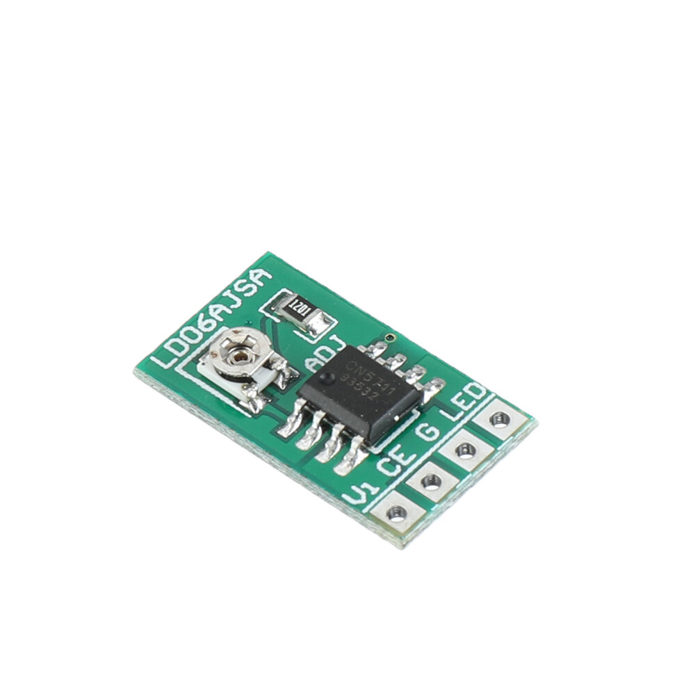Elecbee 10pcs LD06AJSB DC 2.8-6V 30-1500mA Constant Current Converter Adjustable Control Module PWM Controller Board