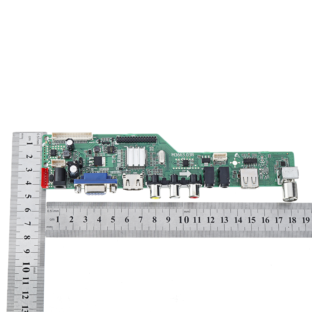 Digital-Signal-M366303B-DVB-T2-Universal-LCD-TV-Controller-Driver-Board-TVPCVGAHDMIUSB-with-Remote-C-1760165