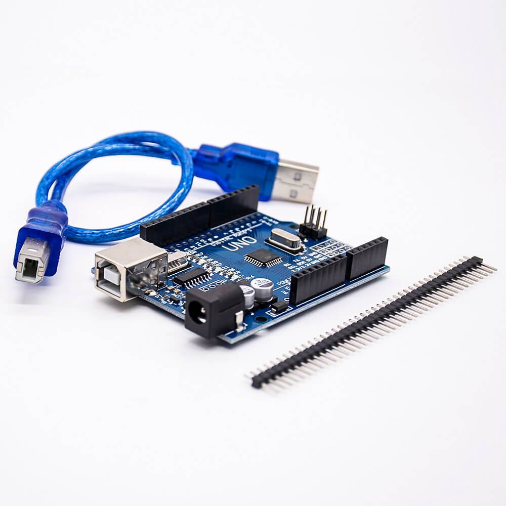 Elecbee ArDuino UNO Development Board With USB Cable PCB Mount Expert DCC Improved Version