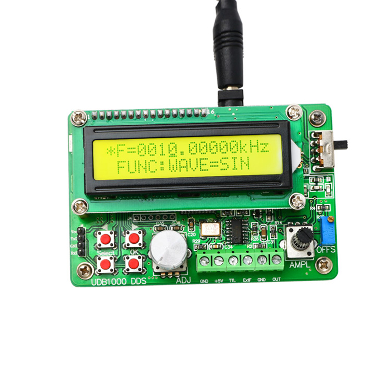 Elecbee UDB1008S 8MHz with Frequency Sweep Function DDS Signal Source Signal Generator US Plug