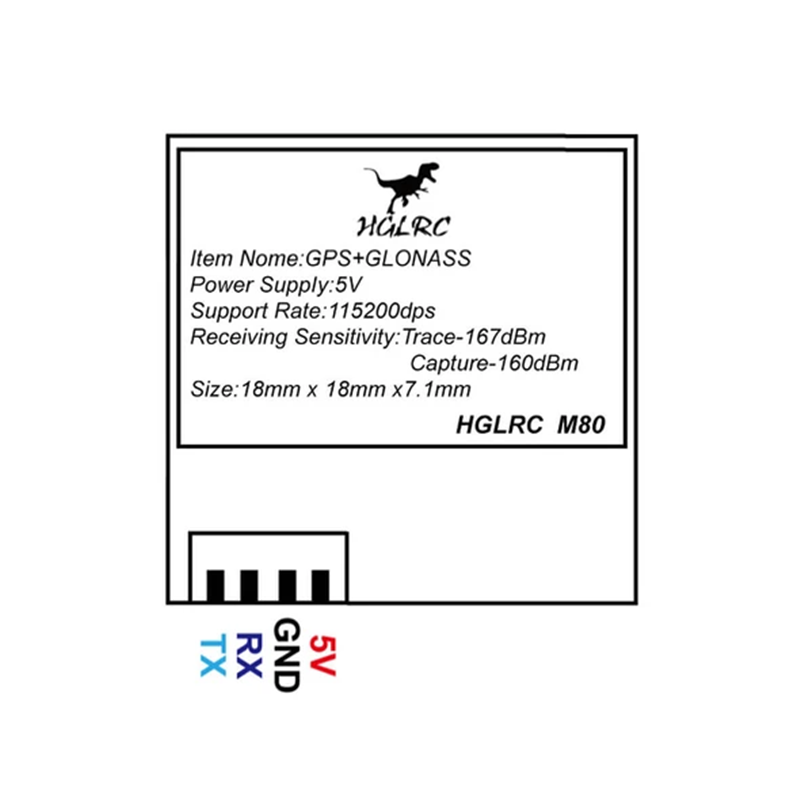 HGLRC-M80-GPS-Module-for-FPV-Racing-Drone-Compatibled-With-GLONASSGALILEOQZSSSBASBDS-1607028