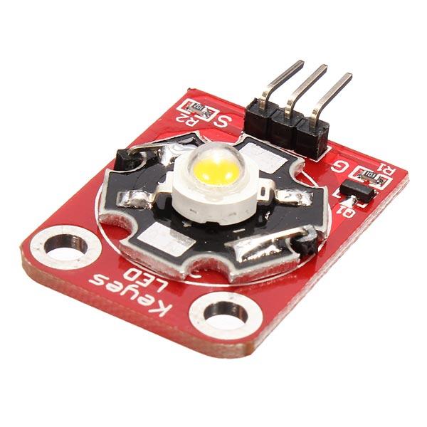 Elecbee 5Pcs 3W LED Module High Power Module Board
