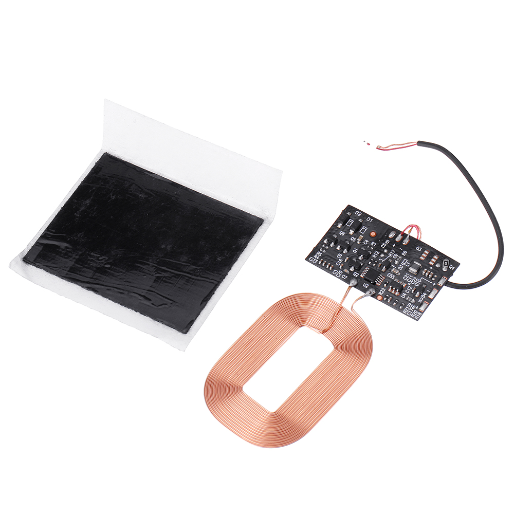 5pcs DIY Qi Standard Wireless Charging Coil Receiver Module Circuit ...
