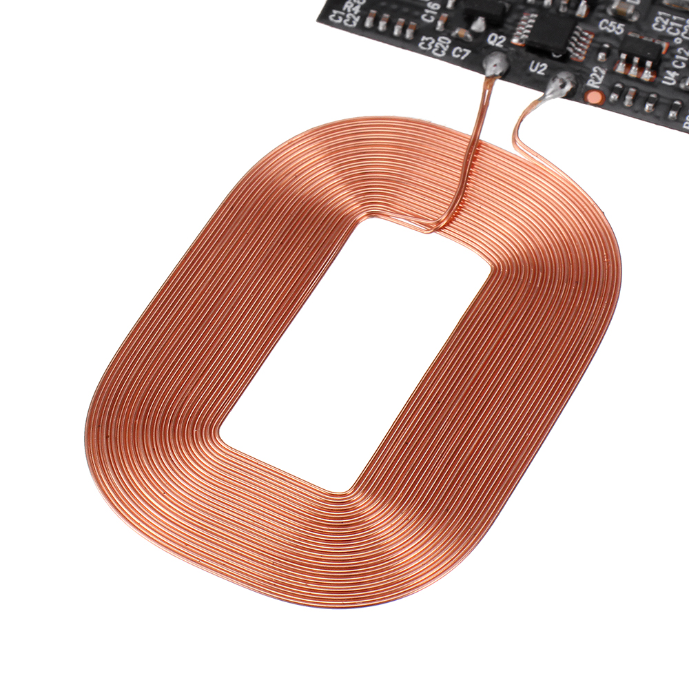 5pcs DIY Qi Standard Wireless Charging Coil Receiver Module Circuit ...