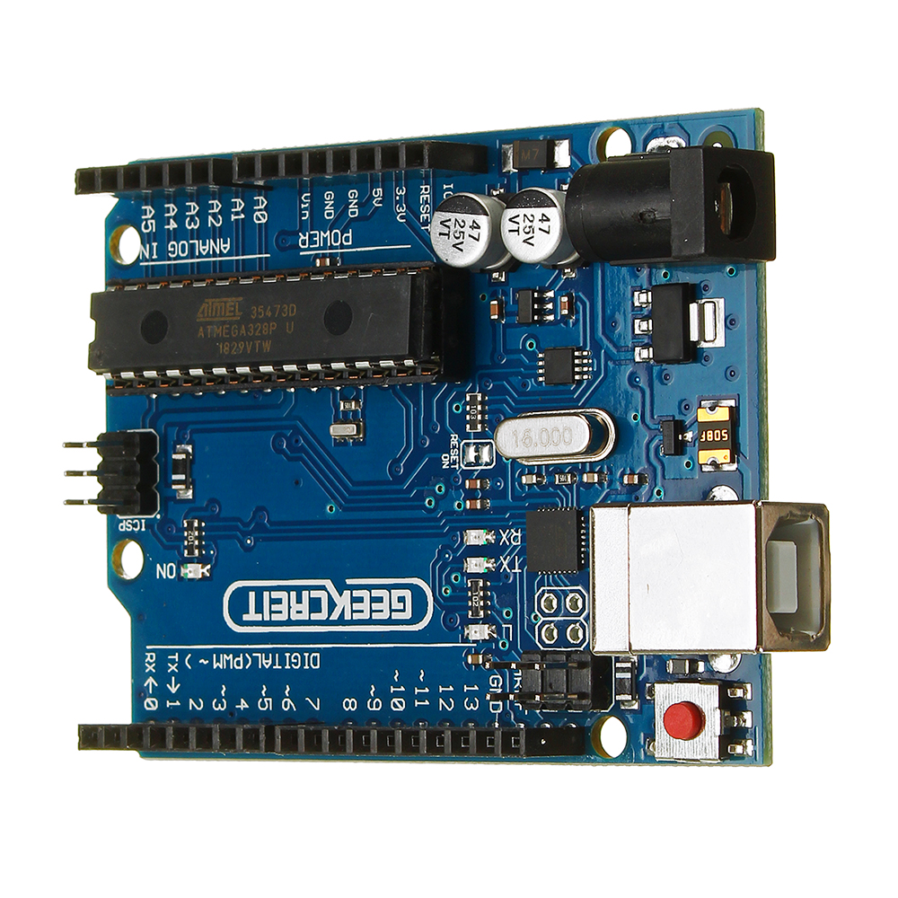 3 piezas UNO R3 ATmega16U2 AVR placa principal de desarrollo USB