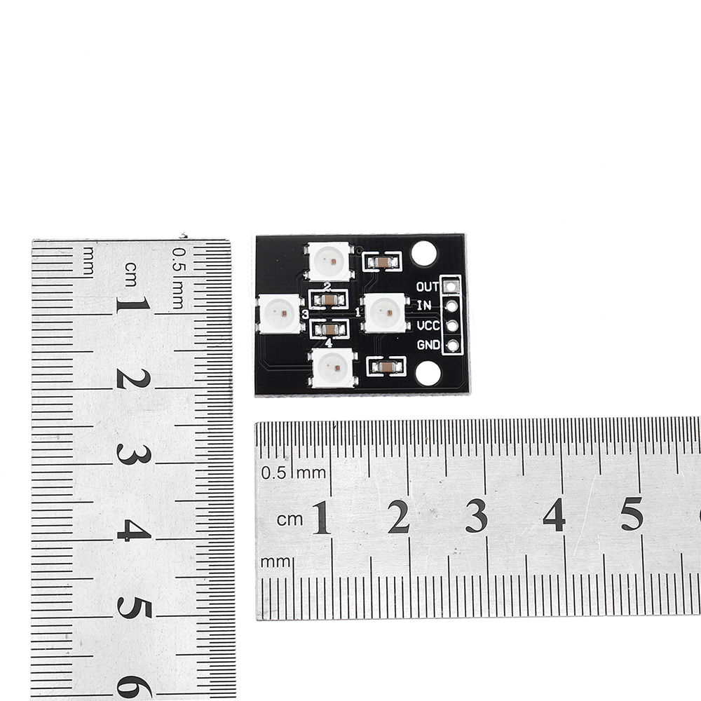 3pcs-WS2812B-4-5V-5050-RGB-LED-Lamp-Panel-Board-4-Bit-Full-color-Driver-Module-Development-Board-1508321