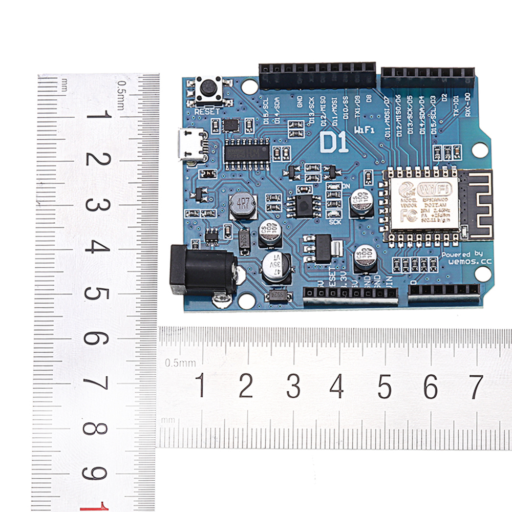 5Pcs-D1-WiFi-UNO-ESP-12E-Based-ESP8266-Shield-Module-1151827
