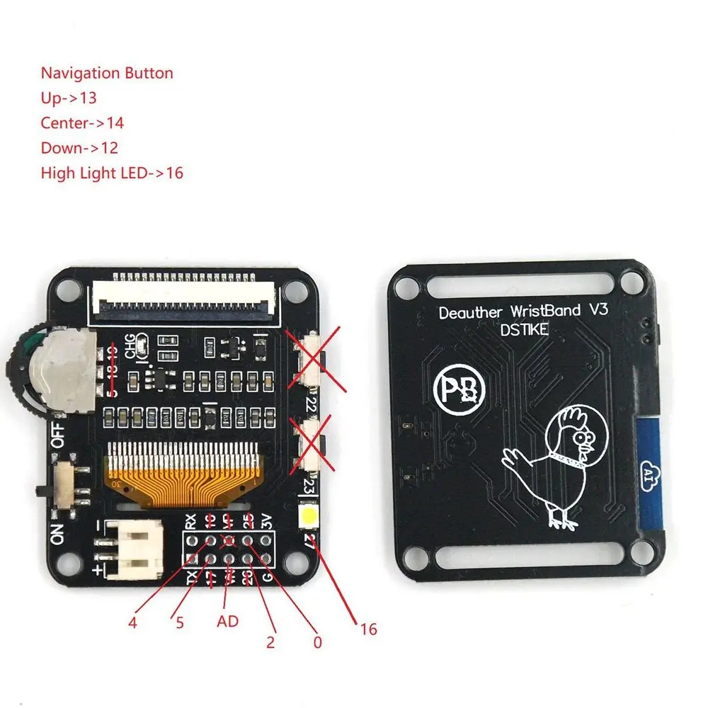 DSTIKE-WiFi-Deauther-Watch-Smart-WatchNodeMCU-ESP8266-Programmable-Development-Board-Black-1741849
