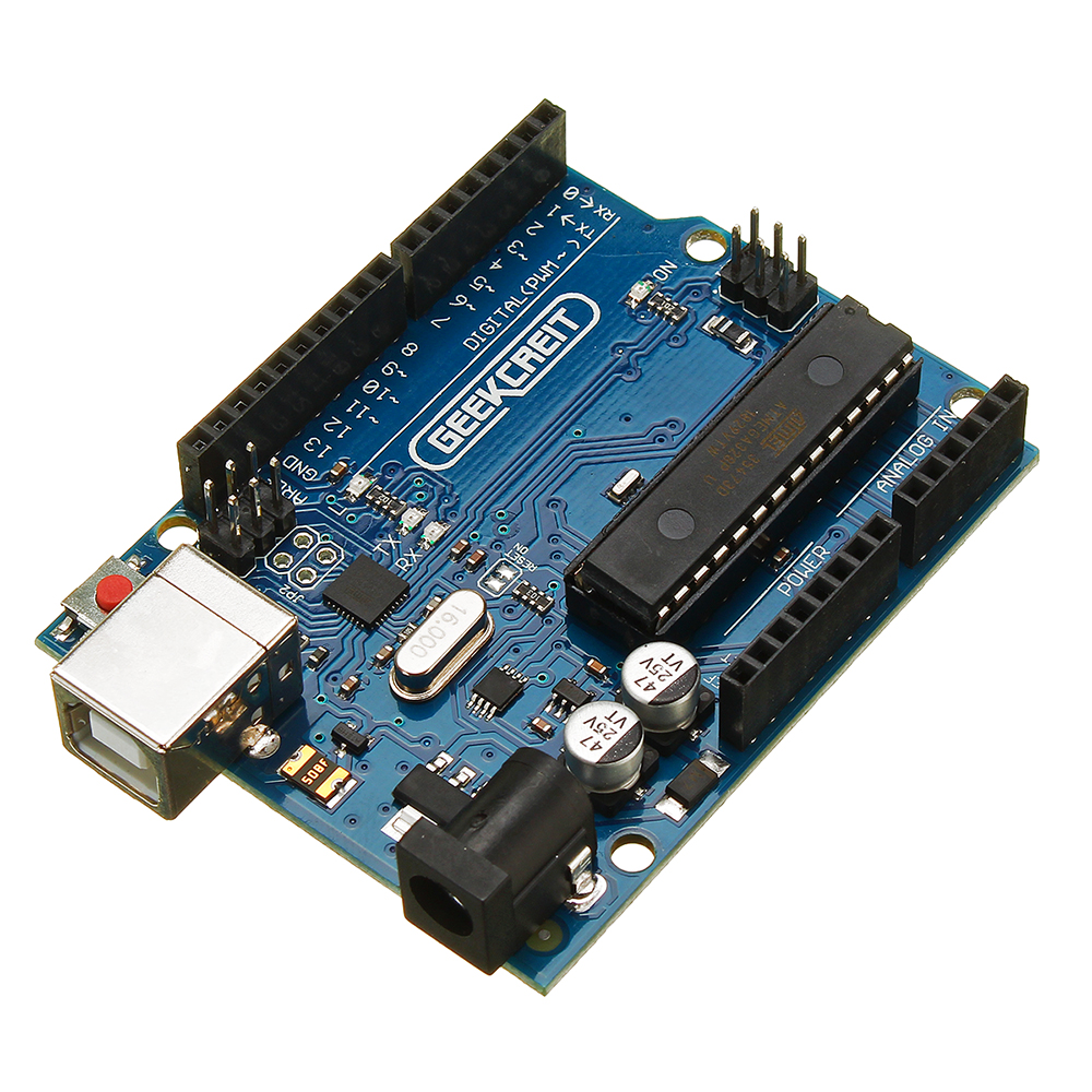 Geekcreit UNO R3 ATmega16U2 AVR Development Module Board With Housing ...