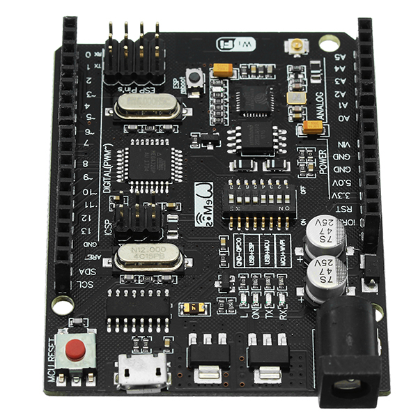 Geekcreit-UNOWiFi-R3-ATmega328PESP8266-32Mb-Memory-USB-TTL-CH340G-Module-1205444