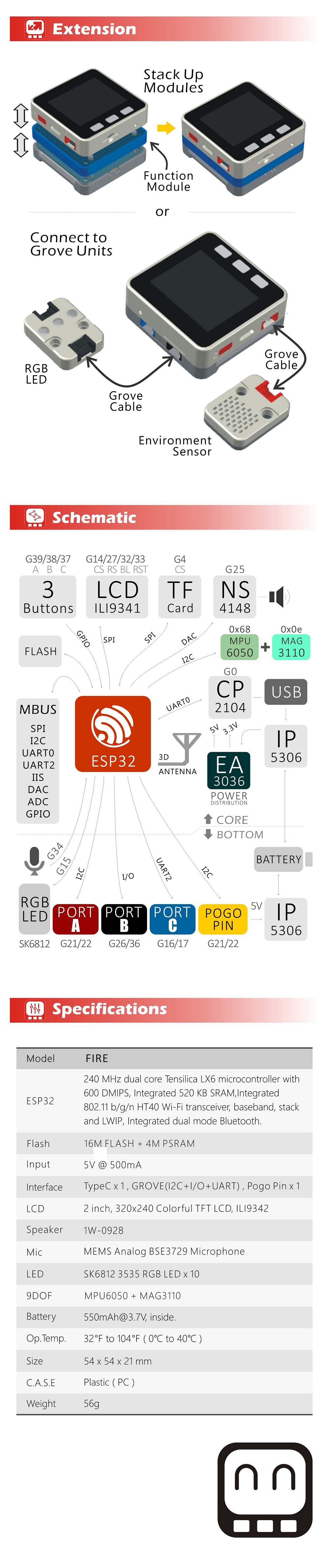 M5Stack-PSRAM-20-FIRE-IoT-Kit-Dual-Core-ESP32-16M-FLash4M-PSRAM-Development-Board-MICBLE-MPU6050-1384906
